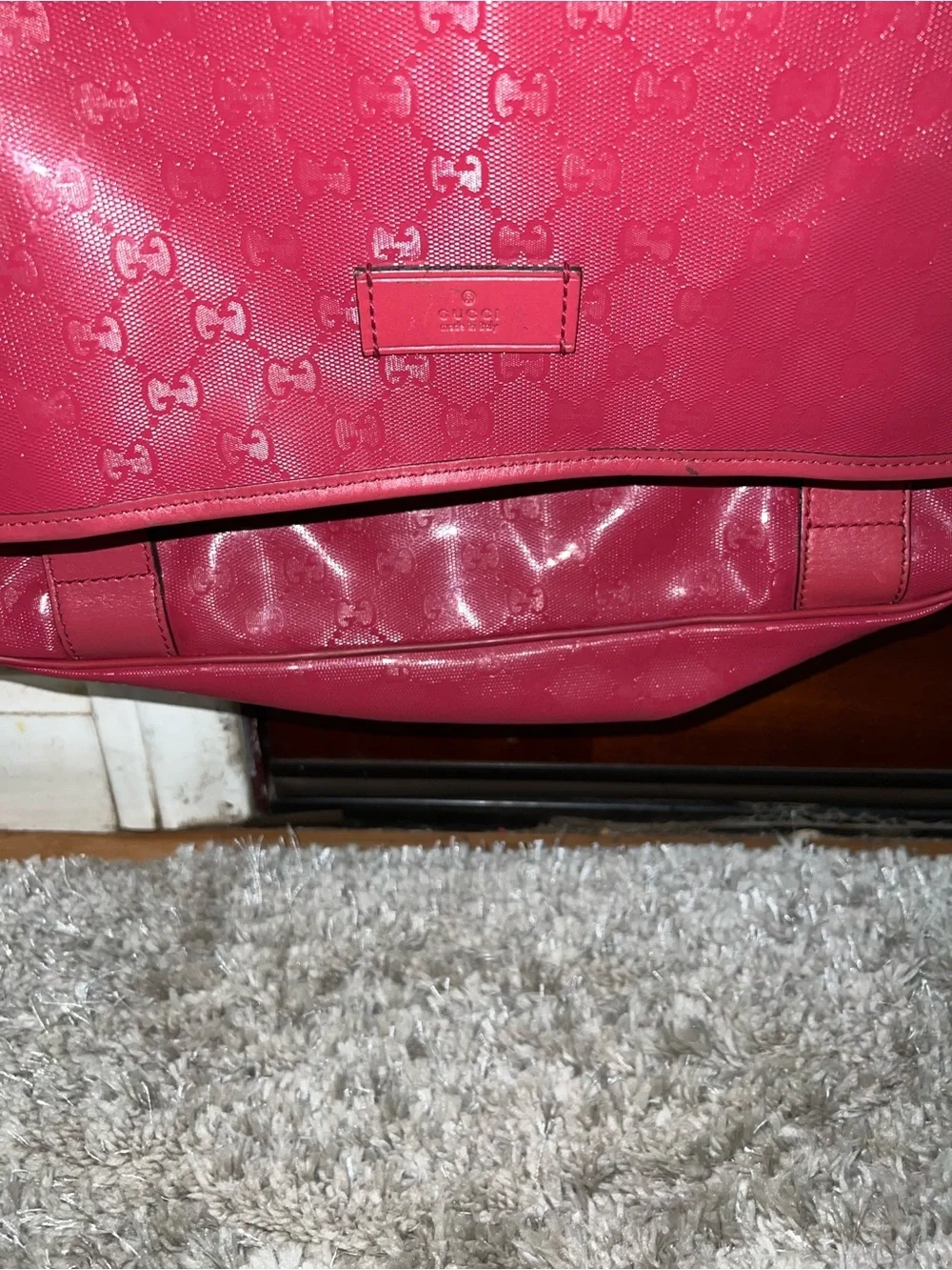 Gucci diaper bag